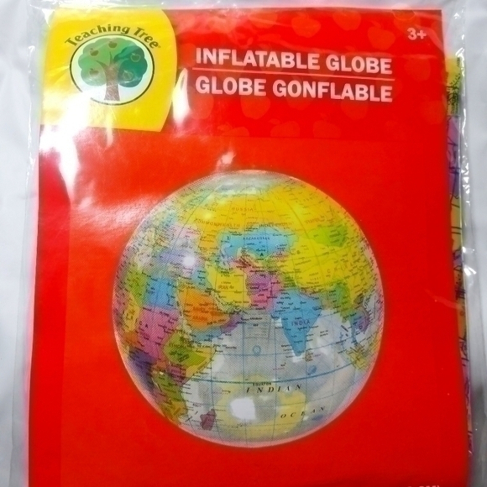 Teaching Tree Inflatable Globe